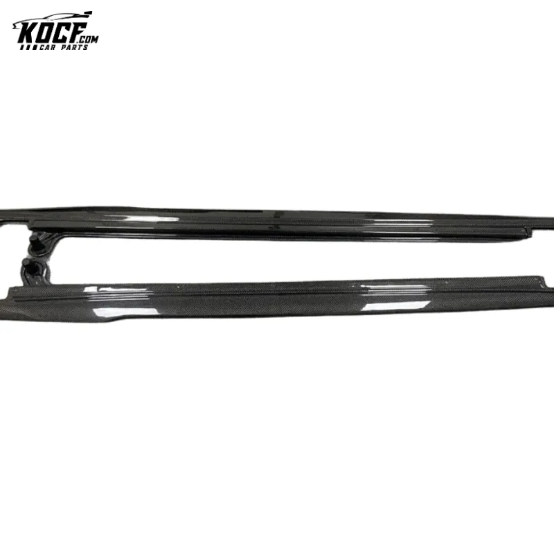 100-year Limited style Carbon Fiber Body kit Side Skirts Panel protector For 2020 Bentley Continental GT W12