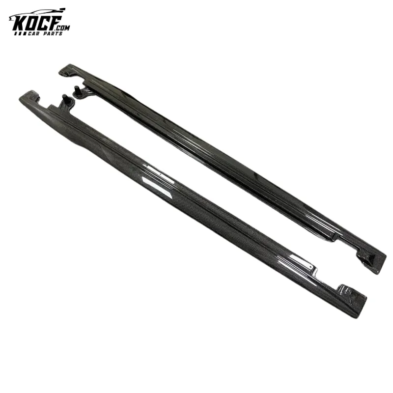 100-year Limited style Carbon Fiber Body kit Side Skirts Panel protector For 2020 Bentley Continental GT W12