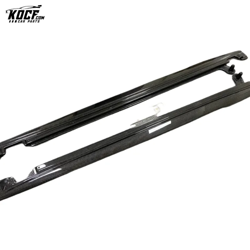 100-year Limited style Carbon Fiber Body kit Side Skirts Panel protector For 2020 Bentley Continental GT W12