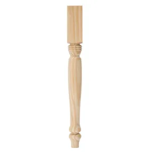 15-1/4 in. Country Pine Table Leg