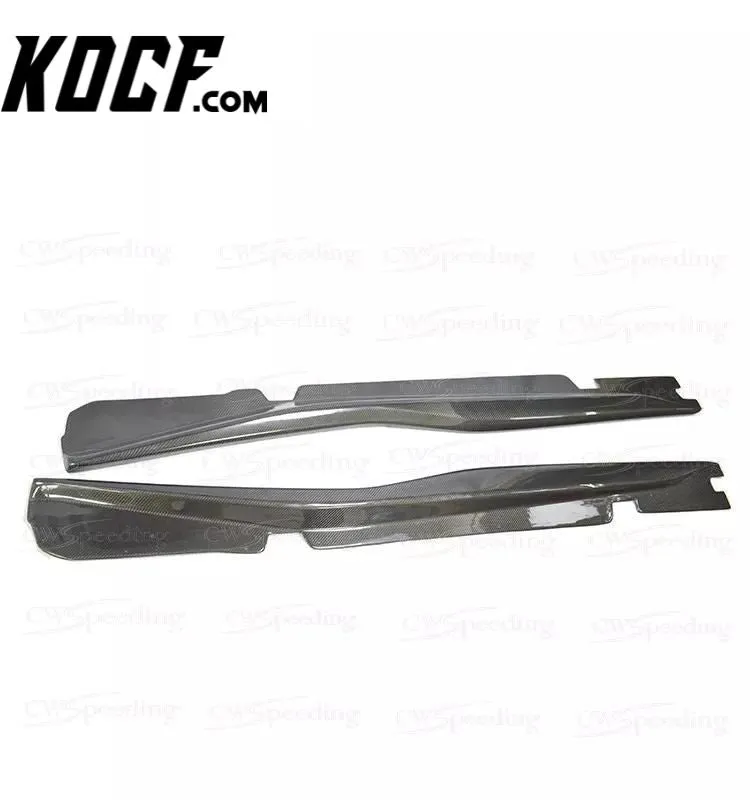 2014-2016 CARBON FIBER SIDE SKIRTS FOR CHEVROLET CORVETTE STINGRAY C7 BODY KIT
