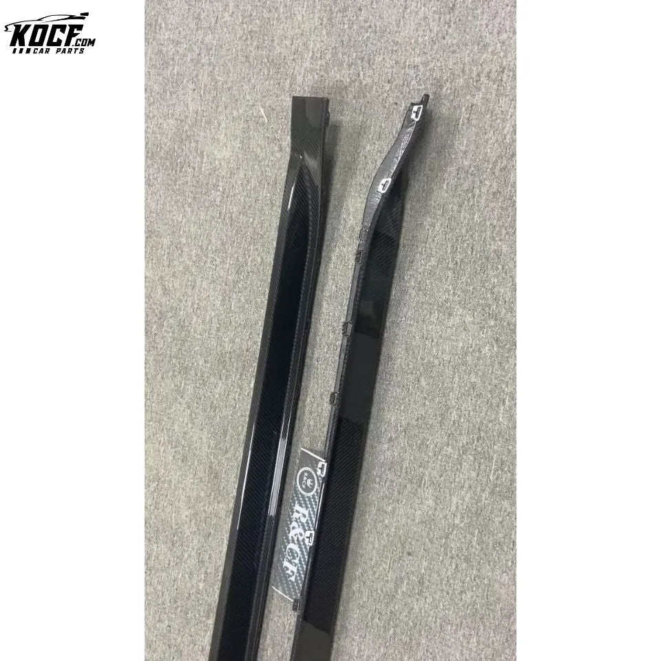 2020 2021 G80 M3 G82 M4 MP style Carbon Fiber Side Skirts Rocker Panel For BMW G80 G82 NEW M3 M4 Nice fitment