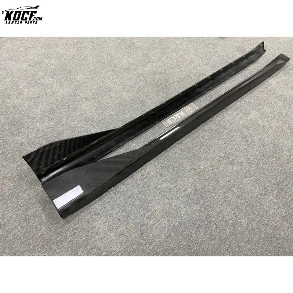 2020 2021 G80 M3 G82 M4 MP style Carbon Fiber Side Skirts Rocker Panel For BMW G80 G82 NEW M3 M4 Nice fitment
