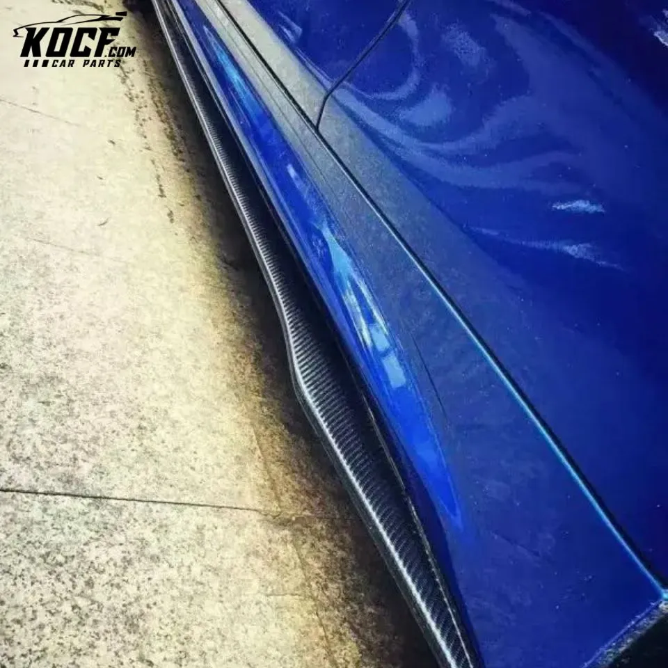 215CM Carbon Fiber Universal Side Skirts for BMW M2 M3 M4 G20 G30 G38 F90 X4 X5 X6