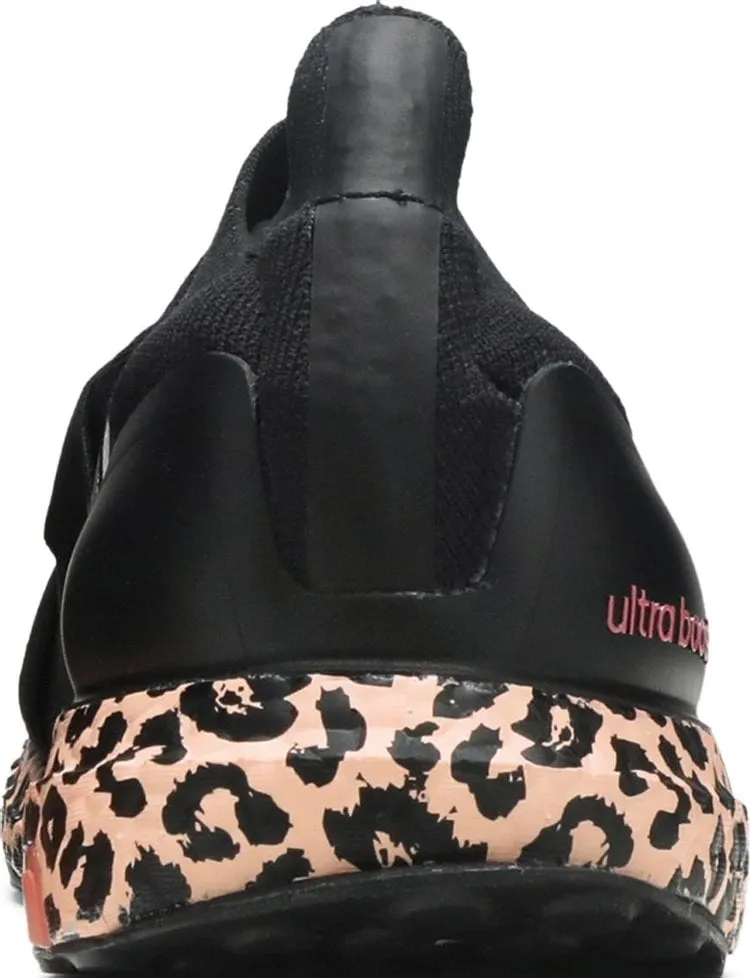 Adidas Wmns UltraBoost Slip-On DNA 'Leopard Print' Sneakers, Black