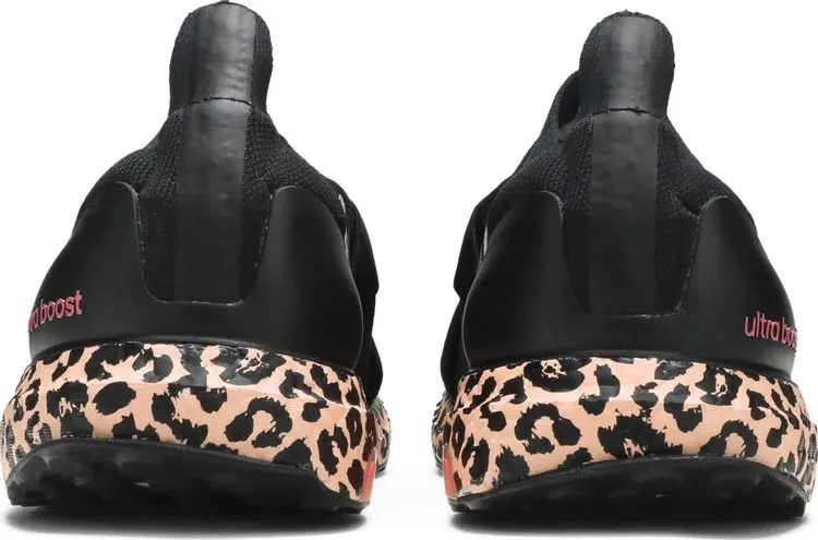 Adidas Wmns UltraBoost Slip-On DNA 'Leopard Print' Sneakers, Black