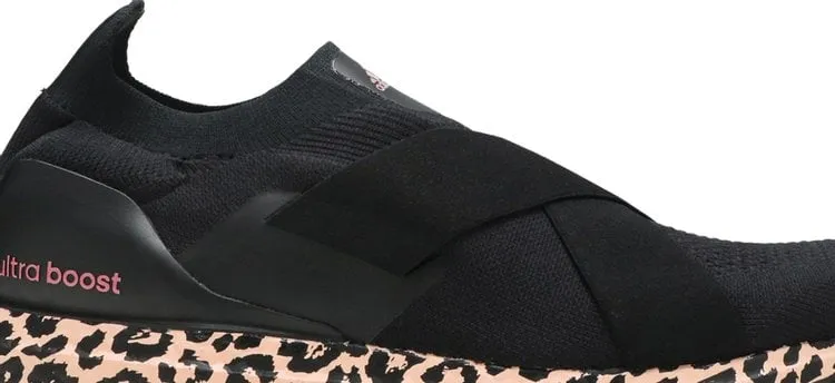 Adidas Wmns UltraBoost Slip-On DNA 'Leopard Print' Sneakers, Black