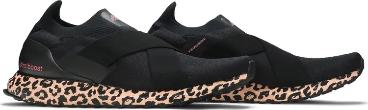 Adidas Wmns UltraBoost Slip-On DNA 'Leopard Print' Sneakers, Black