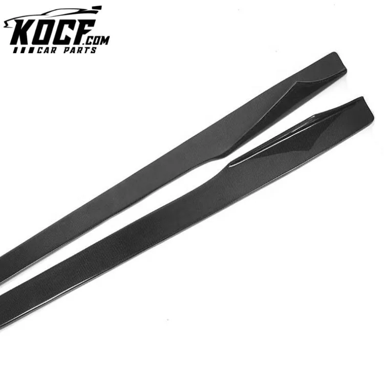 Auto Side Skirts For BMW F87 M2 MTC Type Carbon Fiber Trunk Body Kit 2016 
