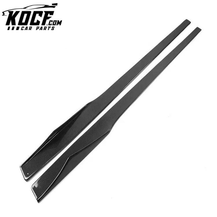 Auto Side Skirts For BMW F87 M2 MTC Type Carbon Fiber Trunk Body Kit 2016 