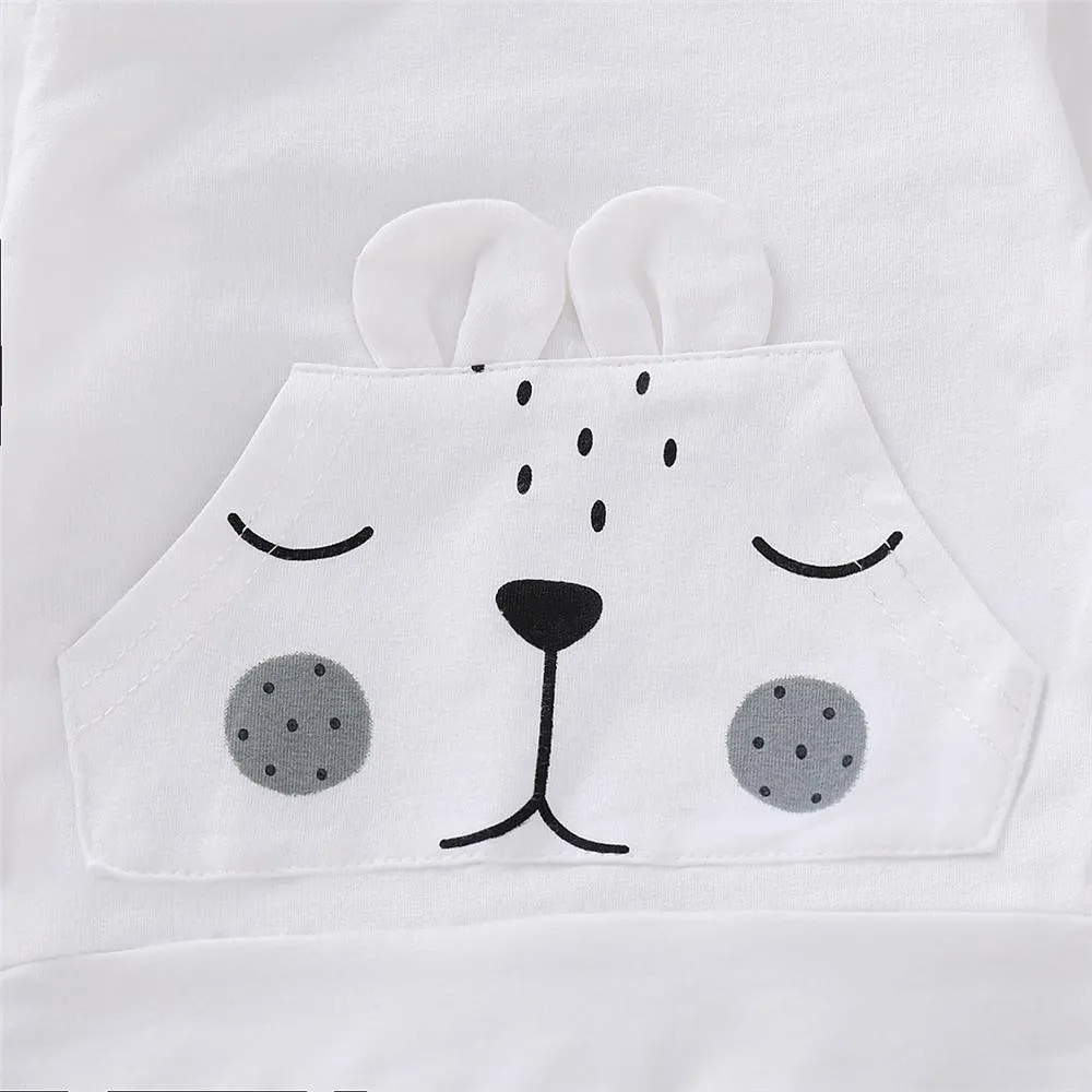 Baby Unisex Cartoon Cute Top & Pants Cheap Baby Boutique Clothes