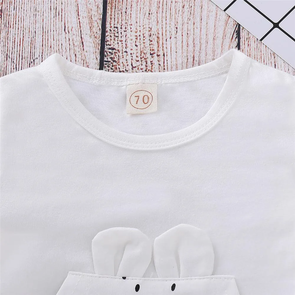 Baby Unisex Cartoon Cute Top & Pants Cheap Baby Boutique Clothes