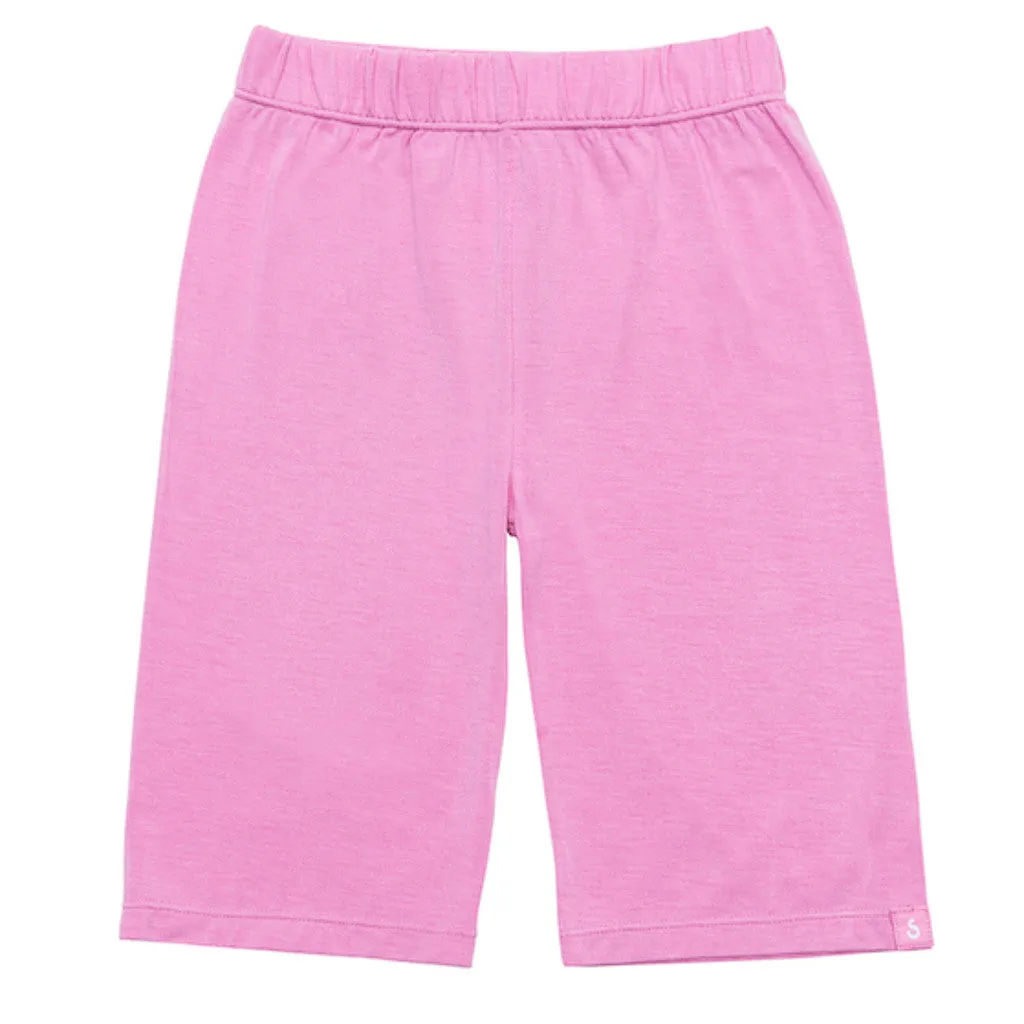 Bamboo yoga pants - short - Pink