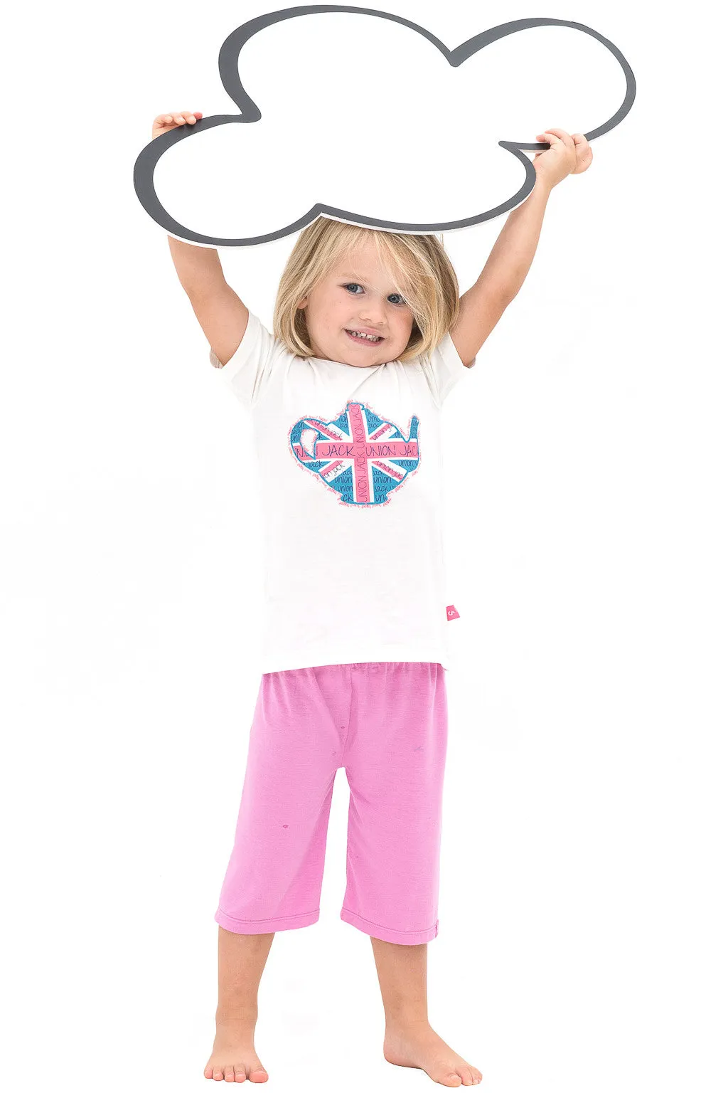 Bamboo yoga pants - short - Pink