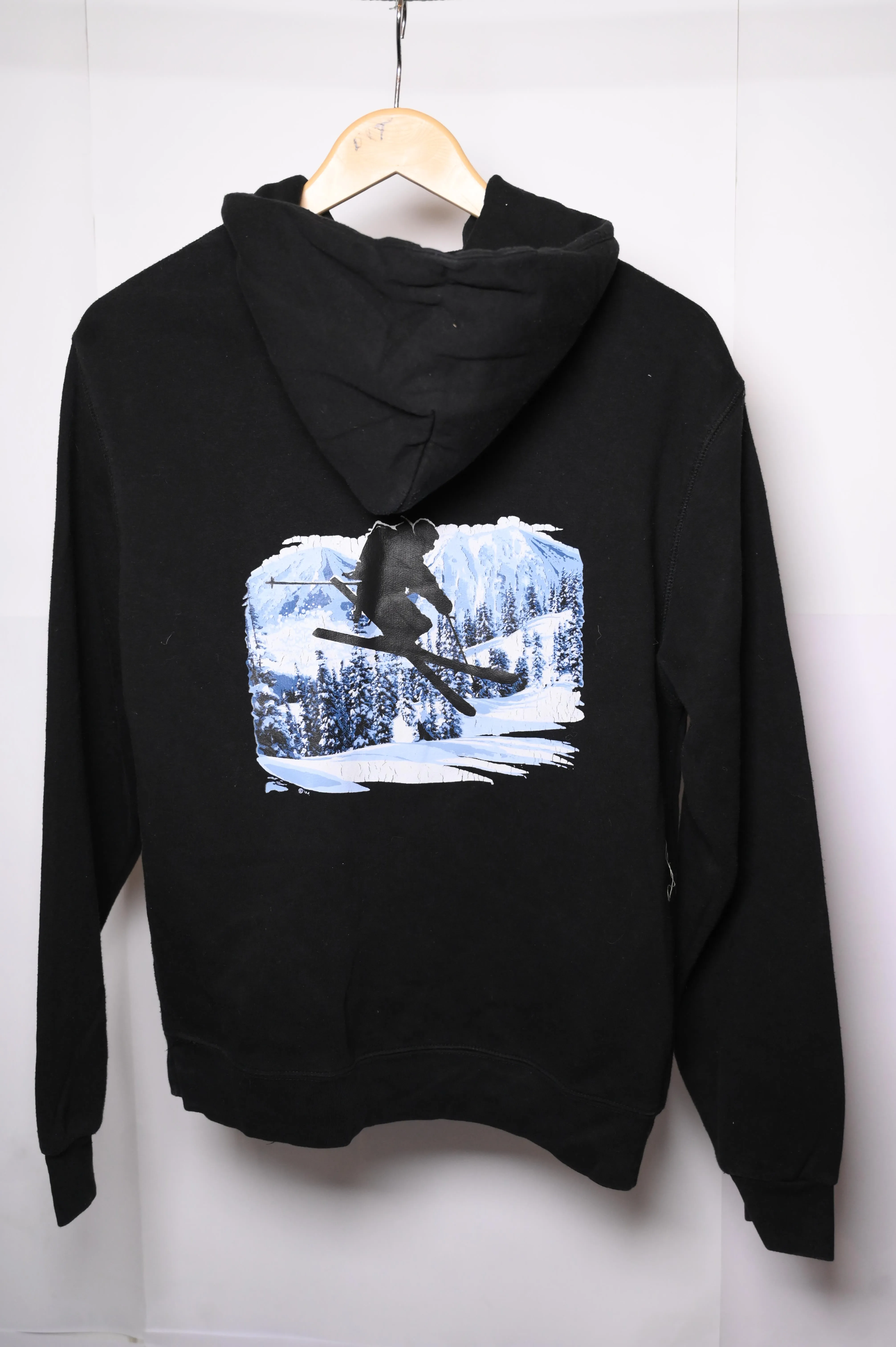 B&C Black Hoodie (Small, Good Condition, Unisex)