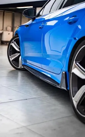BCTXE Tuning V2 Side Skirts for Audi S5 A5 B9.5 2020-ON Pre-preg Carbon Fiber