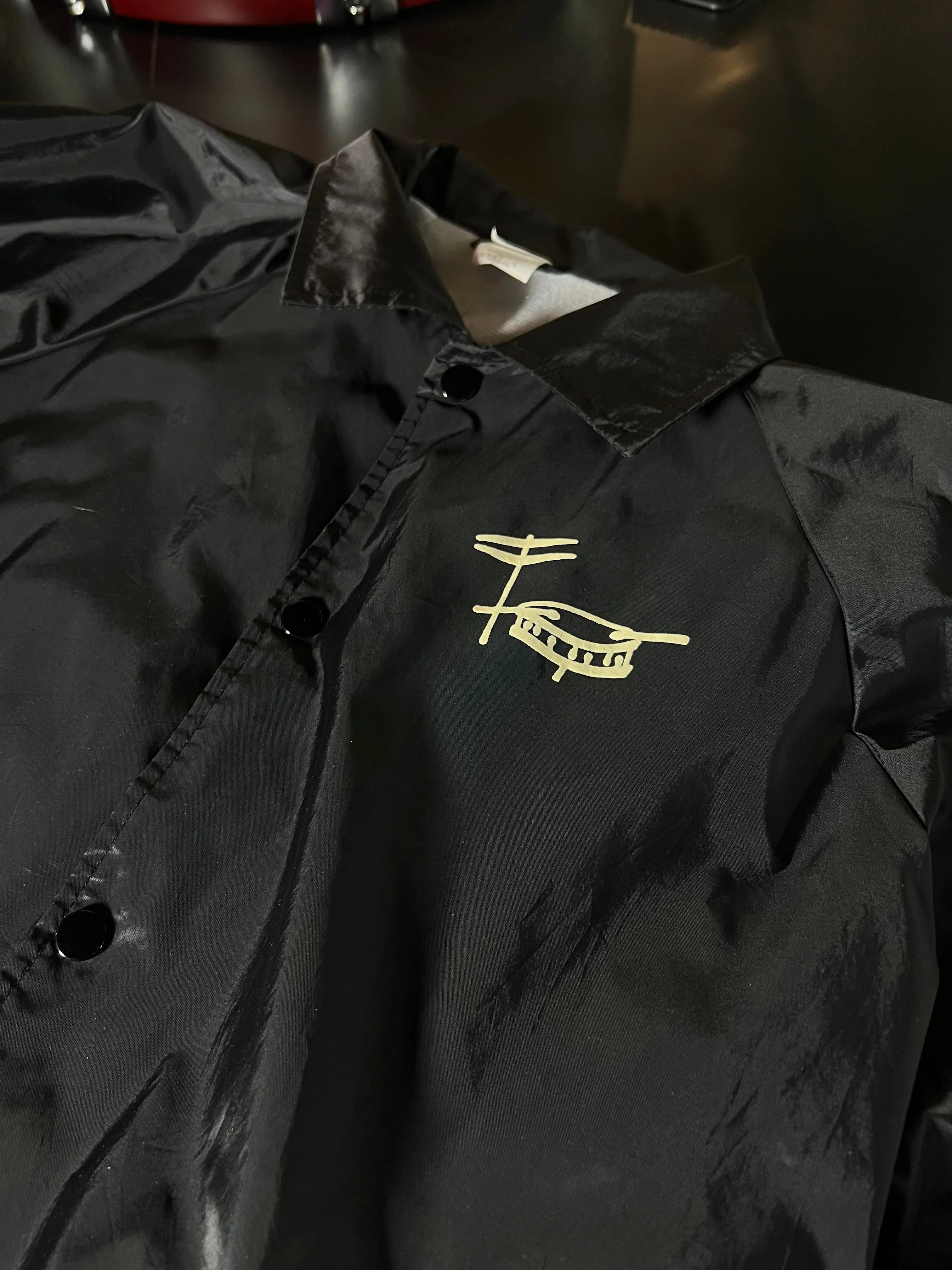 Bentley's Drum Shop Vintage Windbreaker Jacket