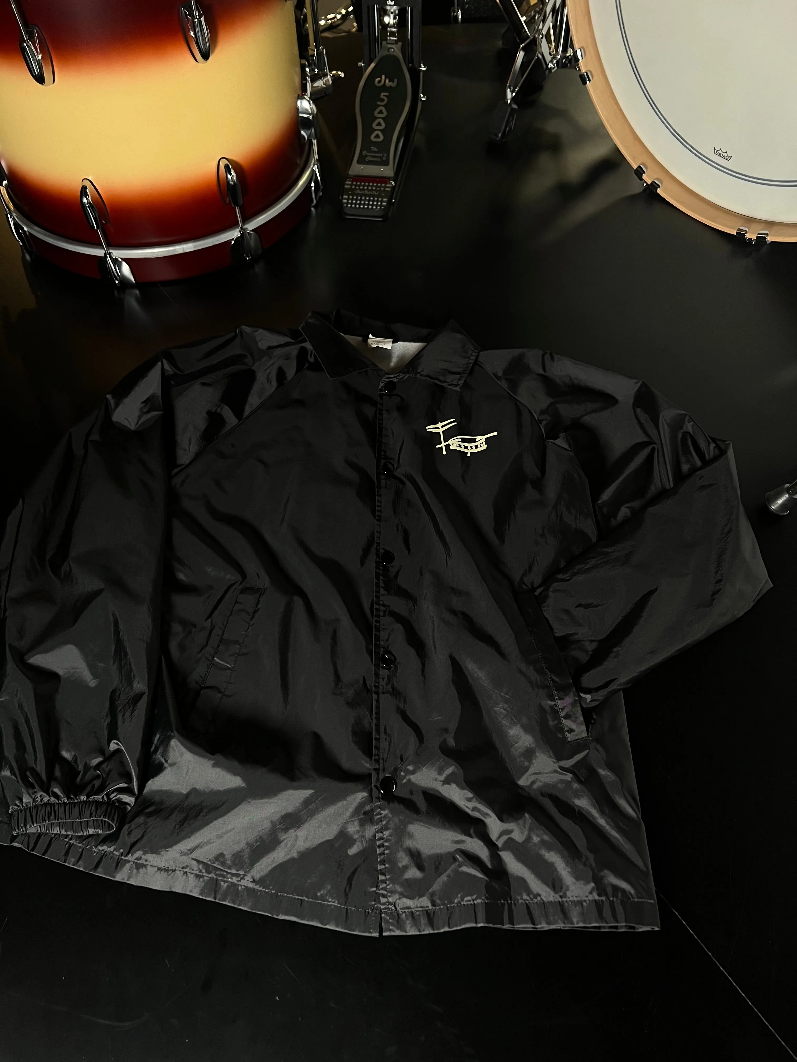 Bentley's Drum Shop Vintage Windbreaker Jacket