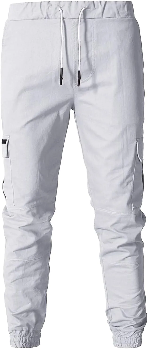 Big and Tall Cargo Pants for Men Sweatpants for Men Tactical Work Pants Sweatpants for Workout Running Training Pants