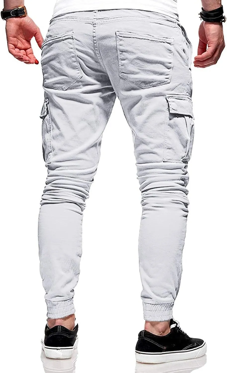 Big and Tall Cargo Pants for Men Sweatpants for Men Tactical Work Pants Sweatpants for Workout Running Training Pants