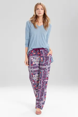 Boheme Pants Purple/Pink