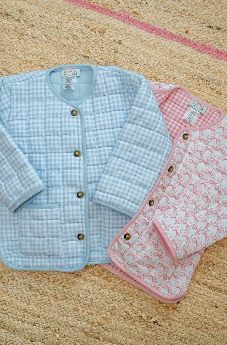 Bows Quilted Jacket