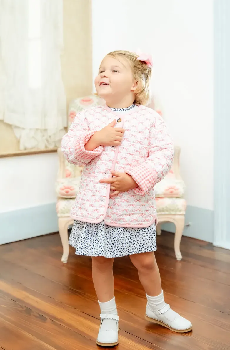 Bows Quilted Jacket