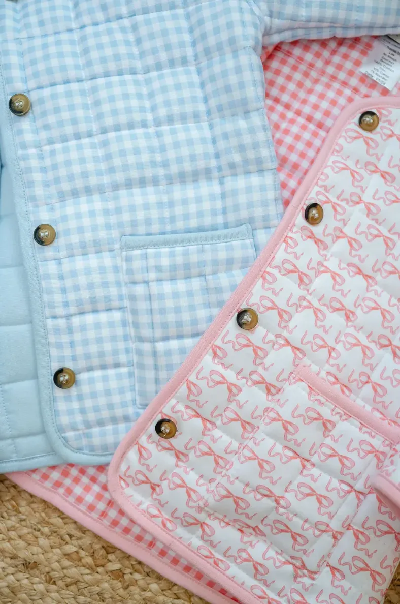 Bows Quilted Jacket