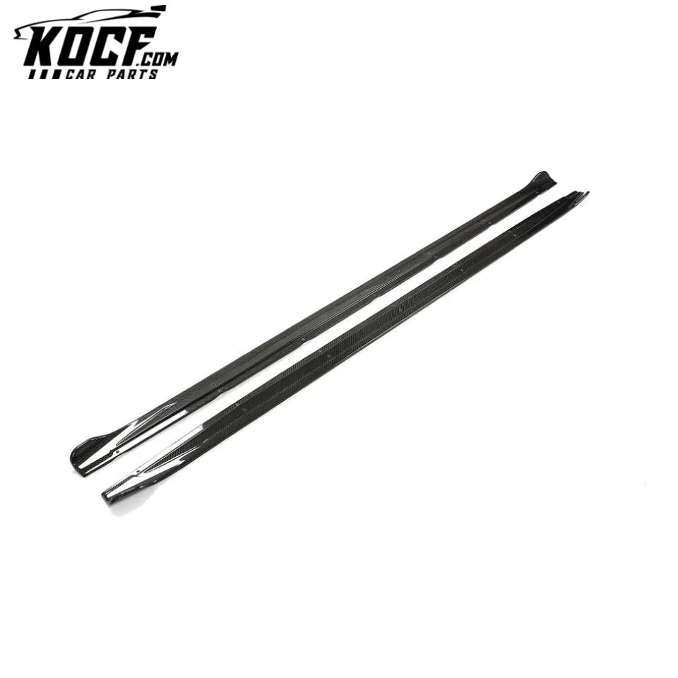 Carbon Facelift New S3 Car Side Skirts for Audi S3 8Y Premium Sedan 4-Door 2021-2022
