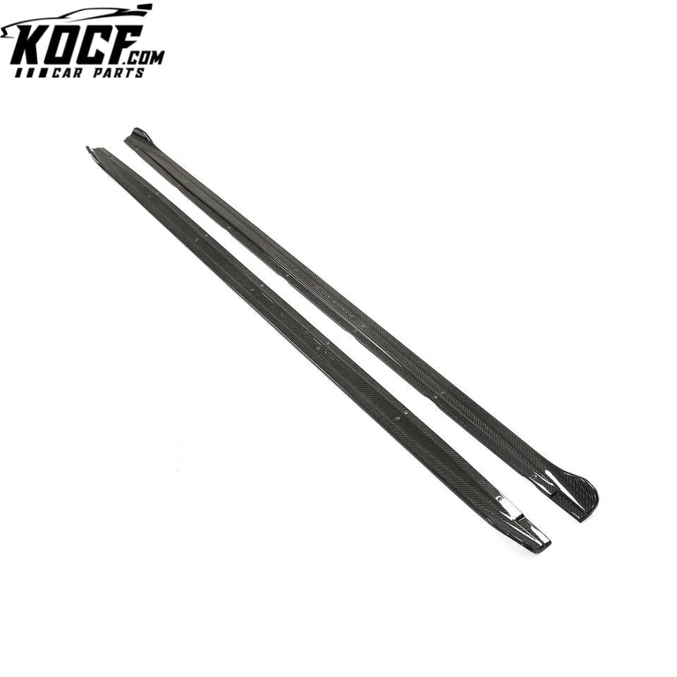 Carbon Facelift New S3 Car Side Skirts for Audi S3 8Y Premium Sedan 4-Door 2021-2022