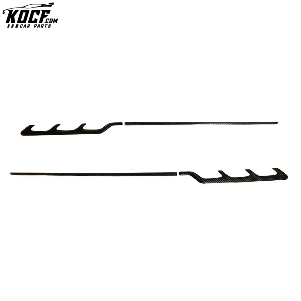 Carbon Fiber Front Fender Vents Exterior Trims for Maserati Levante S Sport 2017-2019