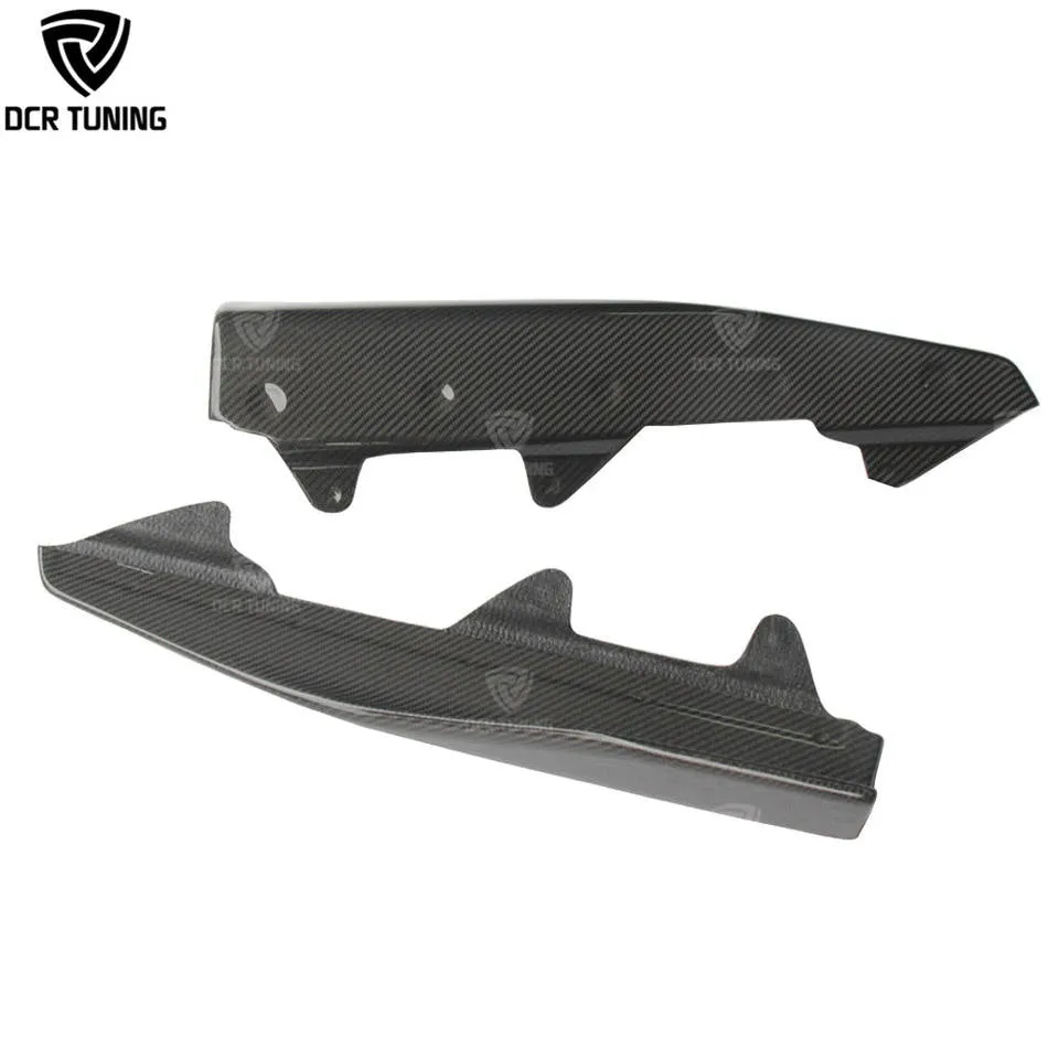 Carbon Fiber Side Skirts Car Bumper for BMW M2 F87 2014-2019 M Performance Style Extension Splitters