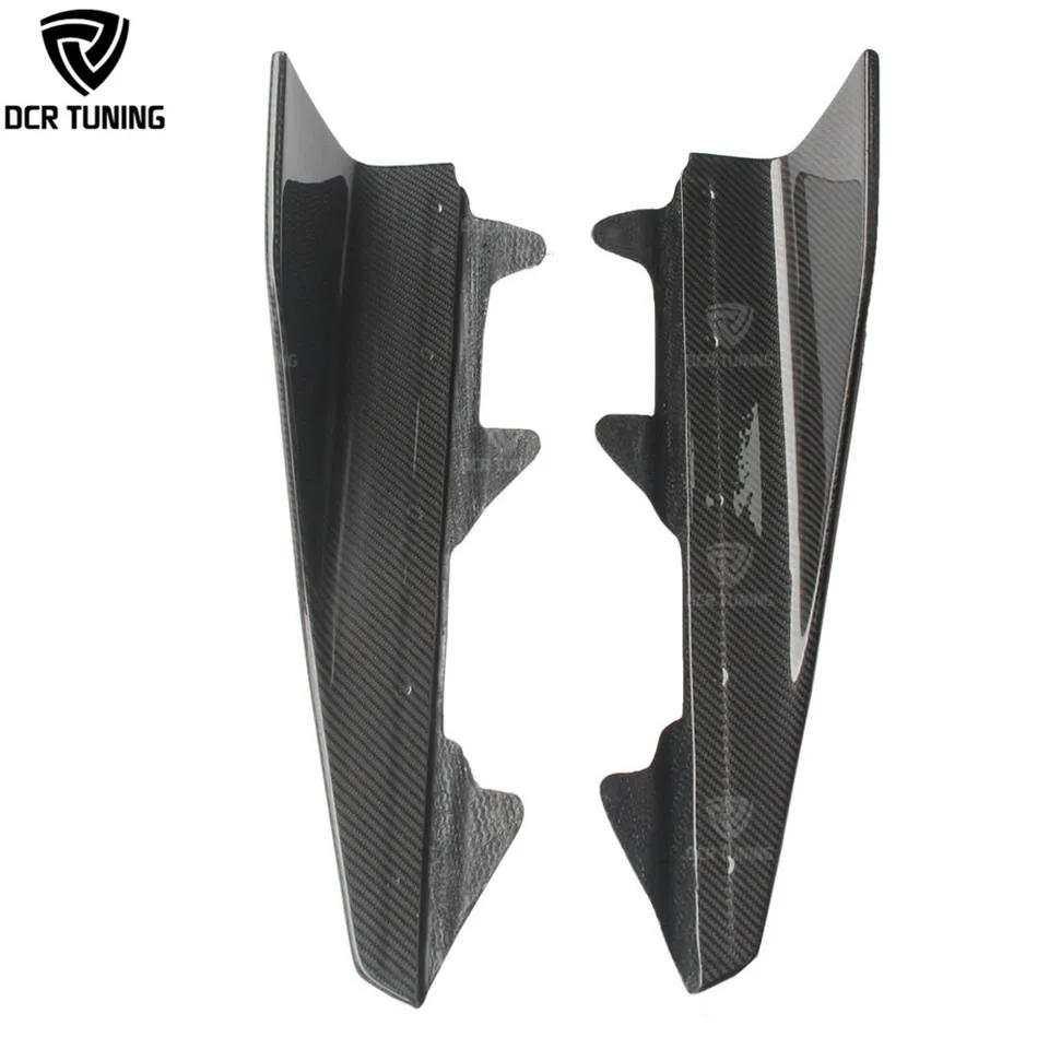 Carbon Fiber Side Skirts Car Bumper for BMW M2 F87 2014-2019 M Performance Style Extension Splitters