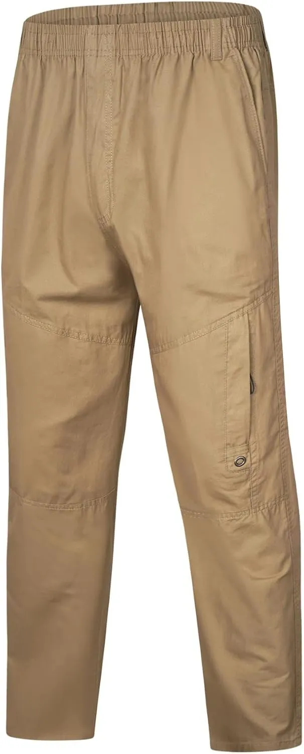 Cargo Trousers for Men Casual Long Trousers Light Jogger Pants Men's Club Sweatpants Stretch Elastic Running Athletic