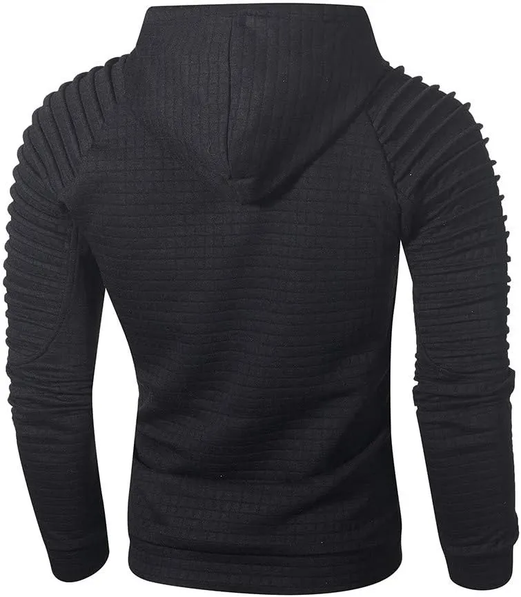 Casual Pullover Hoodie Men'S Fall Long Sleeved Hoodie Hooded Sweatshirt Tops Outdoor Sweatshirt Shirt Long Sleeve