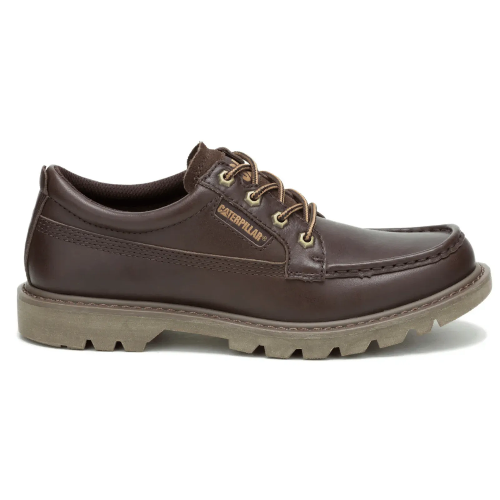 CAT Caterpiller Mens Colorado Moc Toe Low Leather Shoes