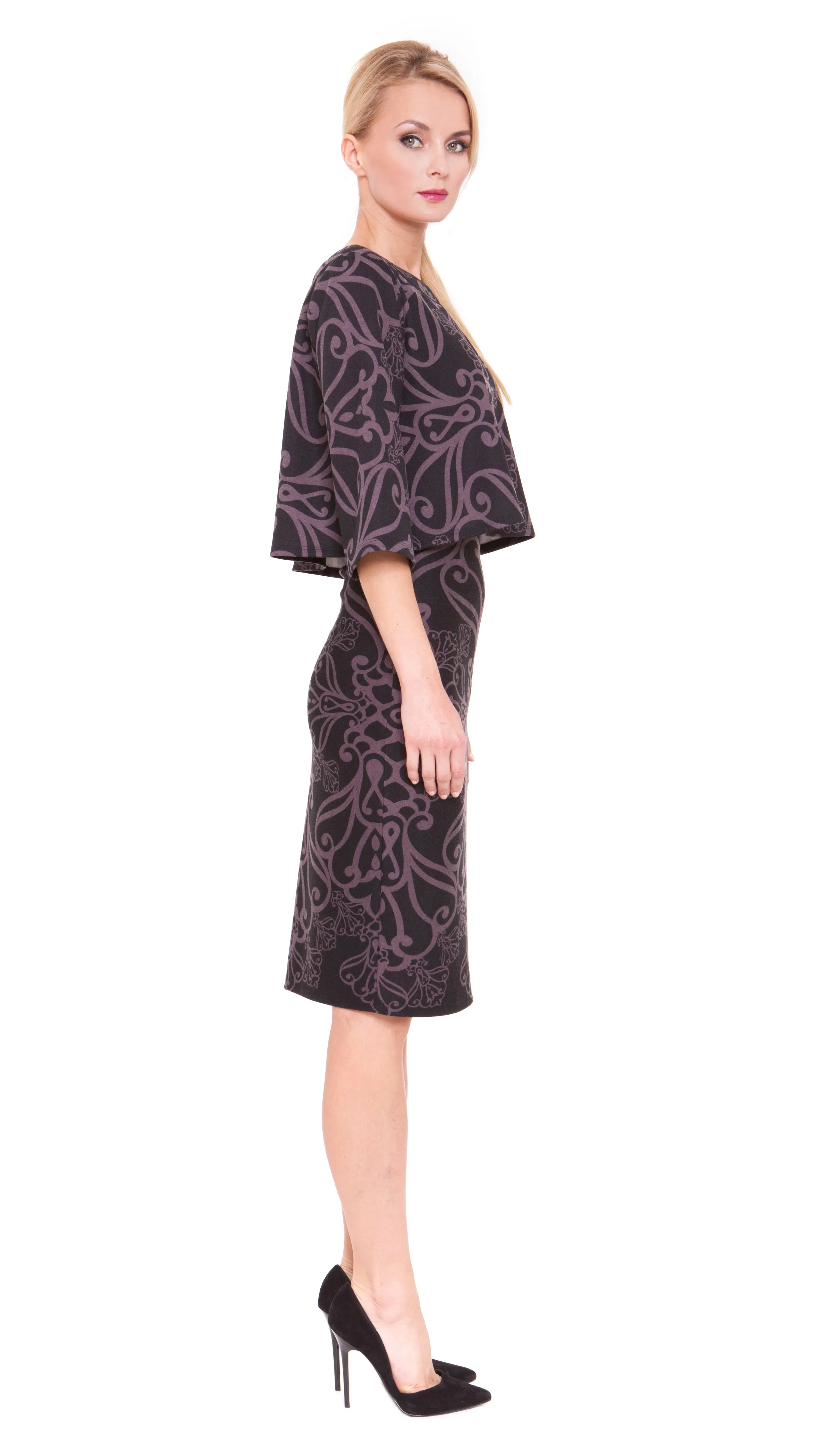 Devlin High-Waisted Pencil Skirt