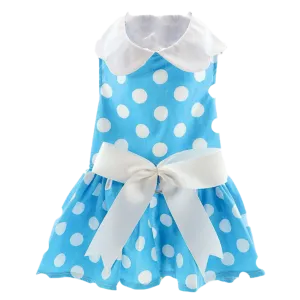 Dress | Blue Polka Dot