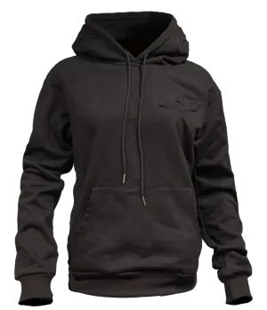 Emboss Hoodies: Black