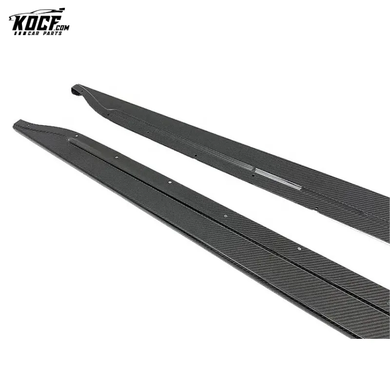 Factory Custom 2021  G80 M3 New Style MH-C Carbon Fiber Side Skirts Extensions Rocker Panel For BMW G80 M3 G82 M4
