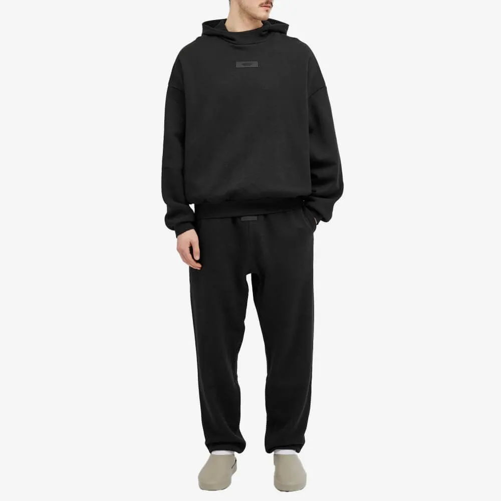 Fear Of God Essentials Spring Tab Detail Hoodie, black