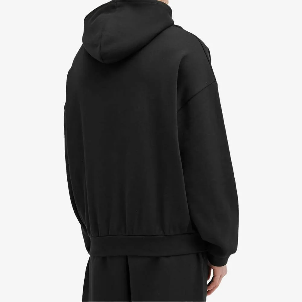Fear Of God Essentials Spring Tab Detail Hoodie, black