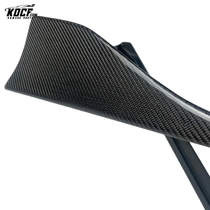 For 2019-20 Toyota Supra MK5 A90 A91 AG Style Carbon Fiber Side Skirts Rock Panel