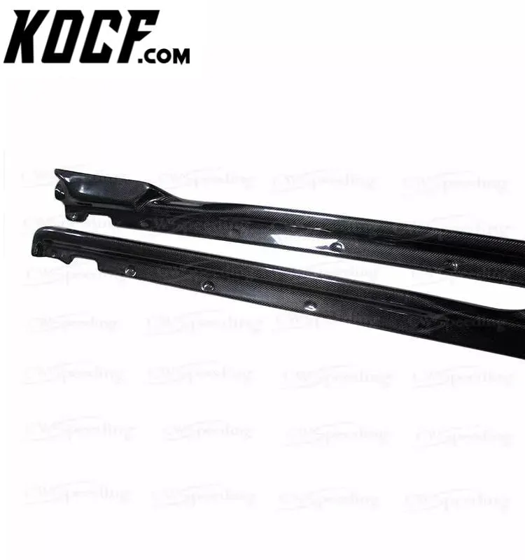 GB STYLE CARBON FIBER SIDE SKIRTS FOR 2012-2015 TOYOTA GT86 FT86 SUBARU BRZ