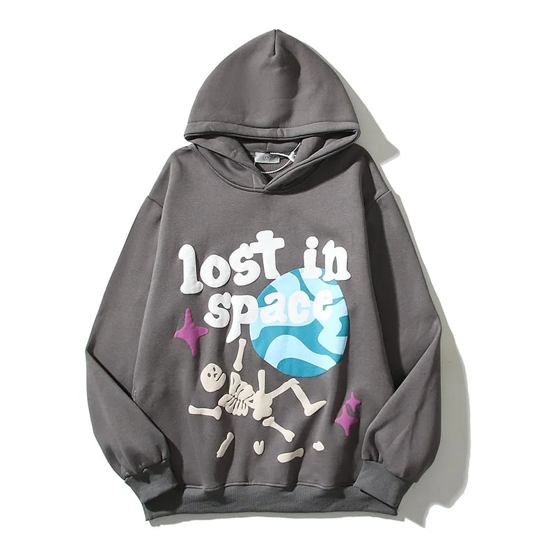 Graffiti Letter Print Hoodie