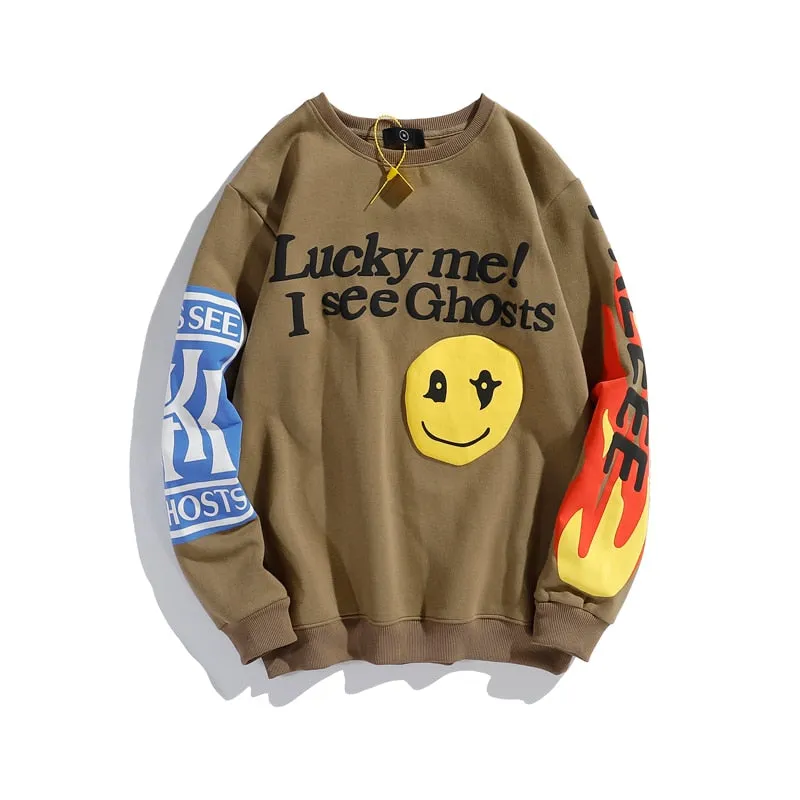 Graffiti Letter Print Hoodie