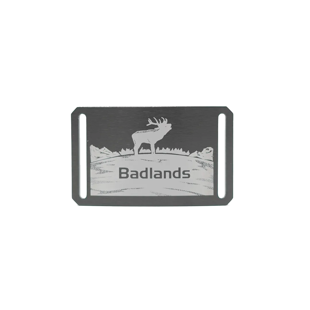 GRIP 6 CUSTOM BADLANDS BELT BUCKLE