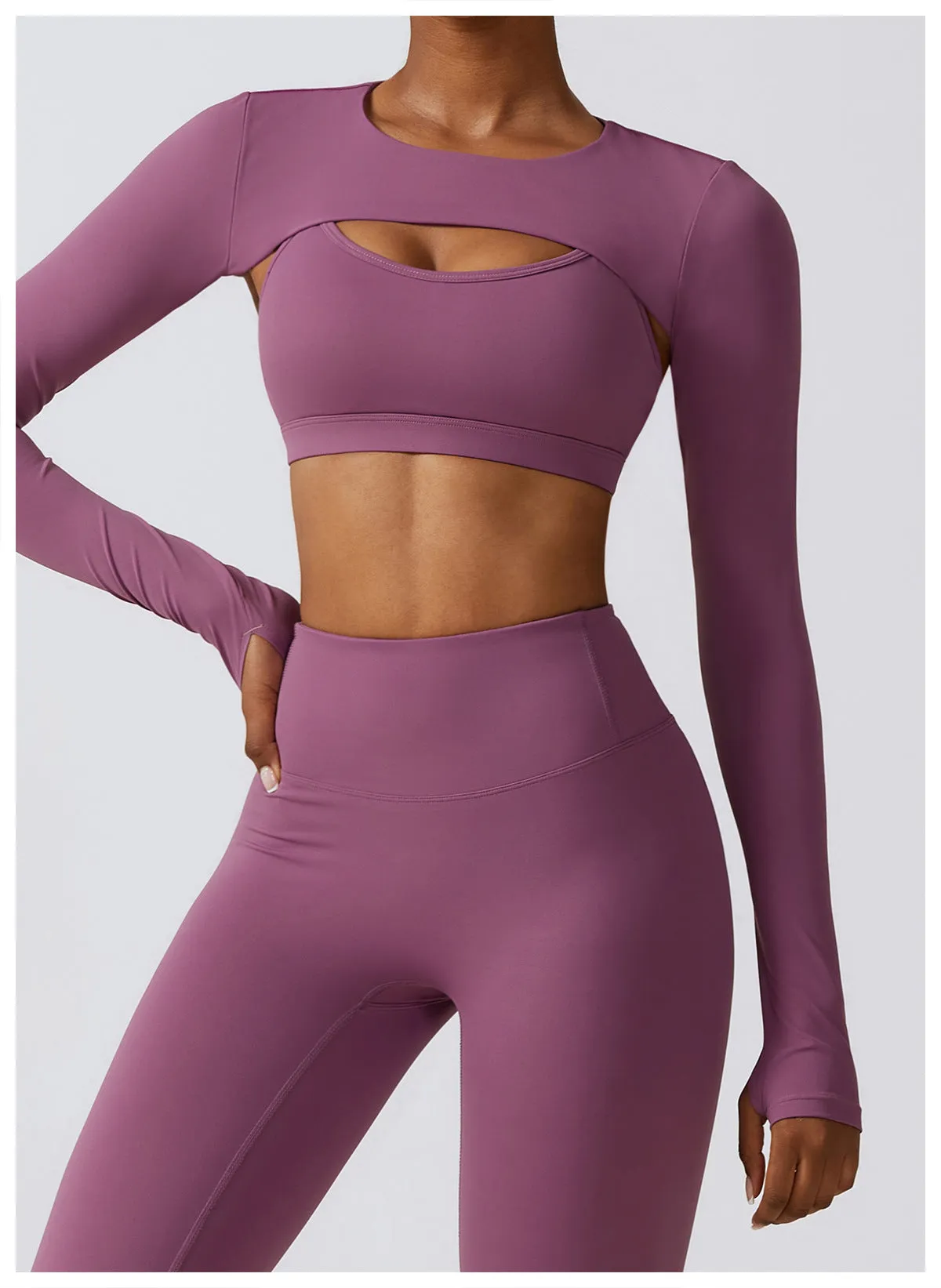 High Stretchy Comfortable Leggings Gym Fitness Nude Skin Waistcoat Bra Set Quick Dry Women Yoga 3 Pieces Set