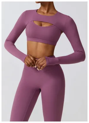 High Stretchy Comfortable Leggings Gym Fitness Nude Skin Waistcoat Bra Set Quick Dry Women Yoga 3 Pieces Set