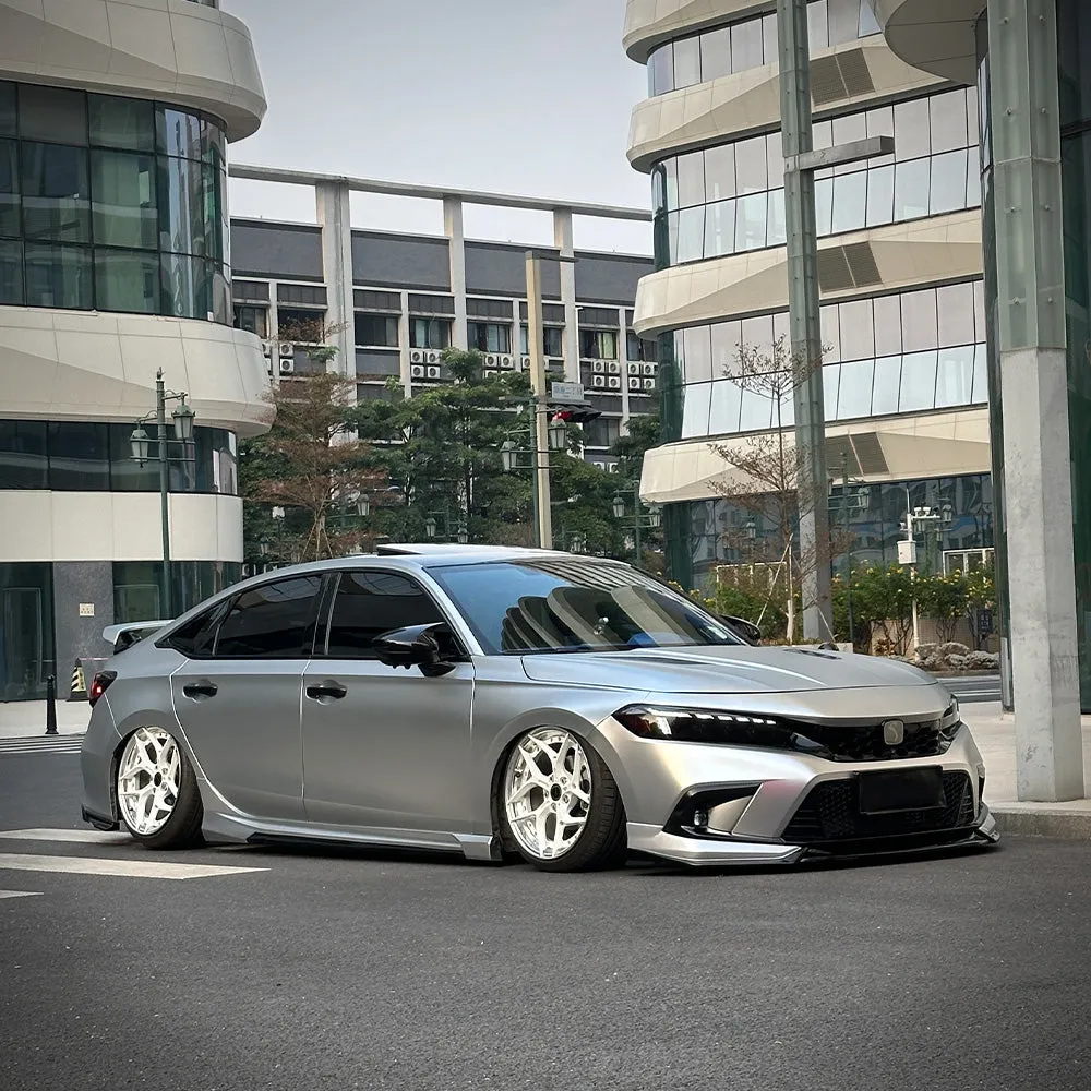 HRS 2022-24 Honda Civic 11th Gen Full Body Kit - V4 | RED
